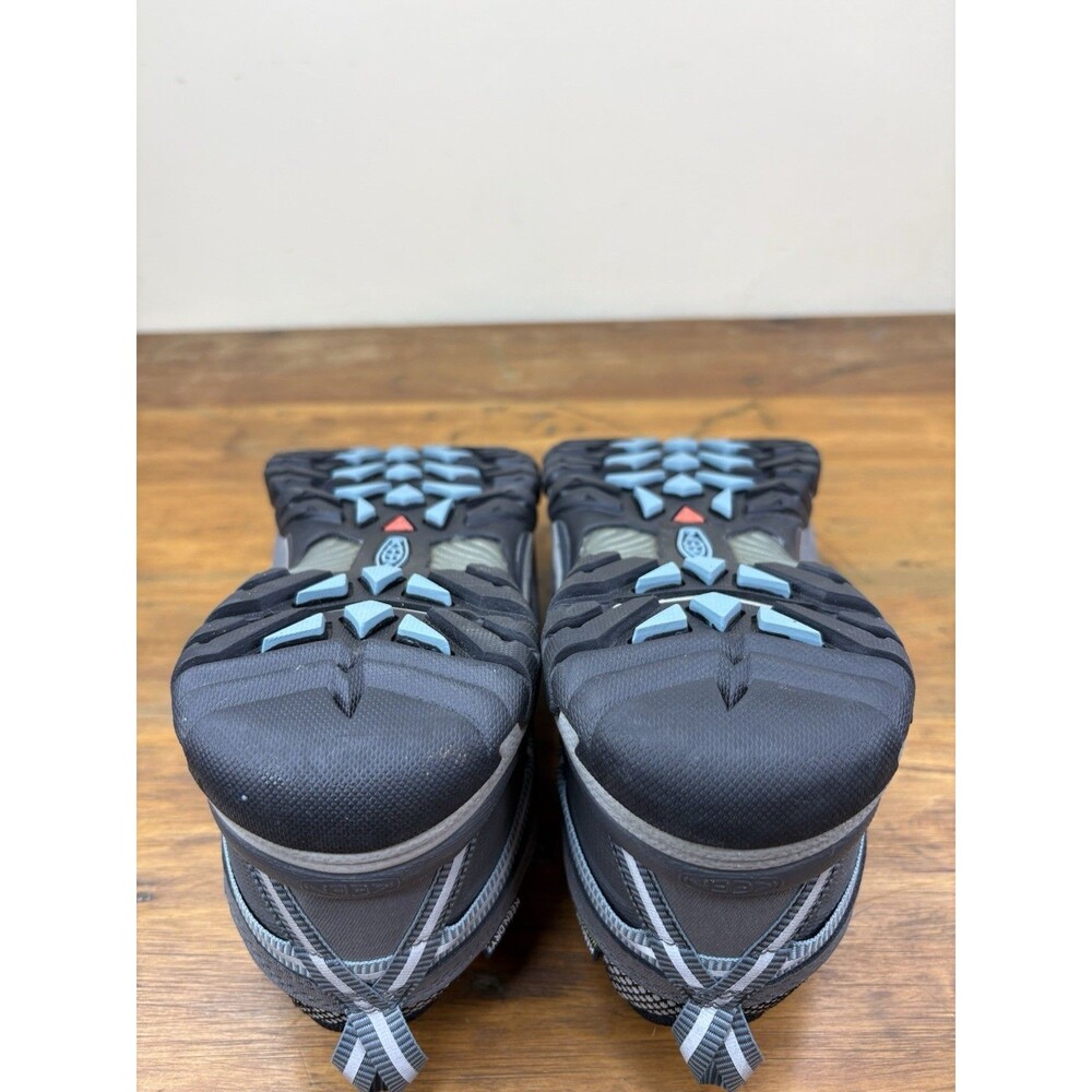 Keen Targhee III WP Size 8.5 Hiking Shoes Women's Magnet/Atlantic Blue #1023038 - Picture 12 of 16